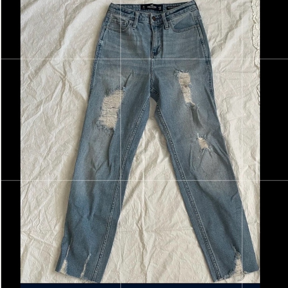 Hollister mom jeans